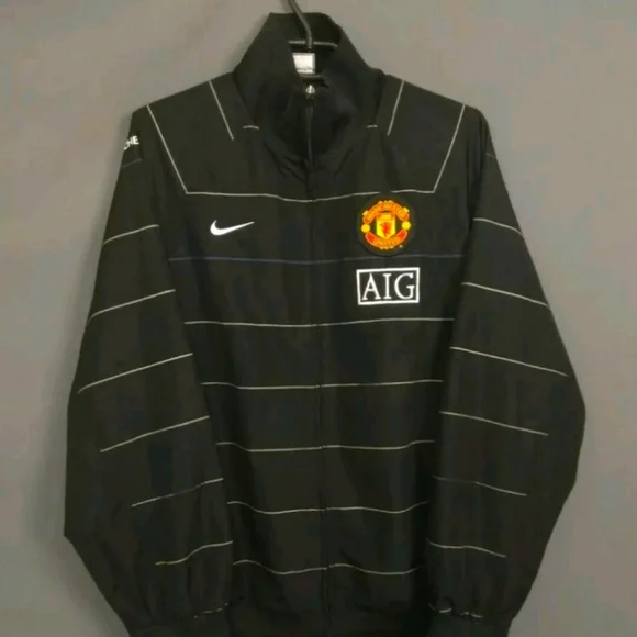 希少✨NIKE × MANCHESTER UNITED track jacket Nike Manchester United FC Rare Track Jacket Football SZ S | eBay